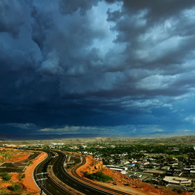 Dark Storm over Zion